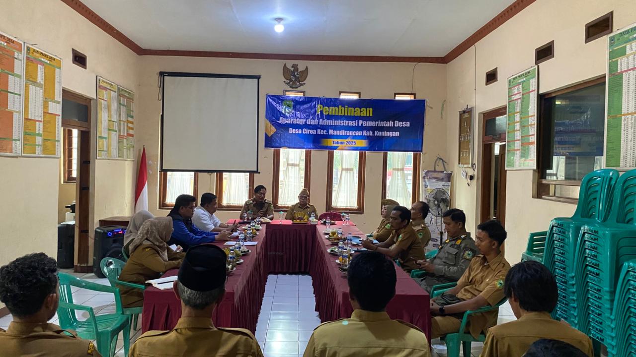 Pembinaan, Monitoring, Evaluasi (Monev) Aparatur Dan Administrasi Pemerintahan Desa Oleh Kecamatan